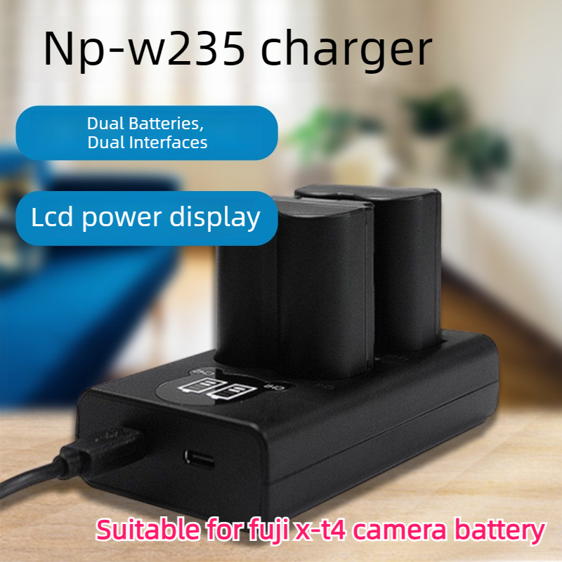 Camera Battery Grip - Akumulator 2200mAh NP-W235 z wyświetlaczem LCD