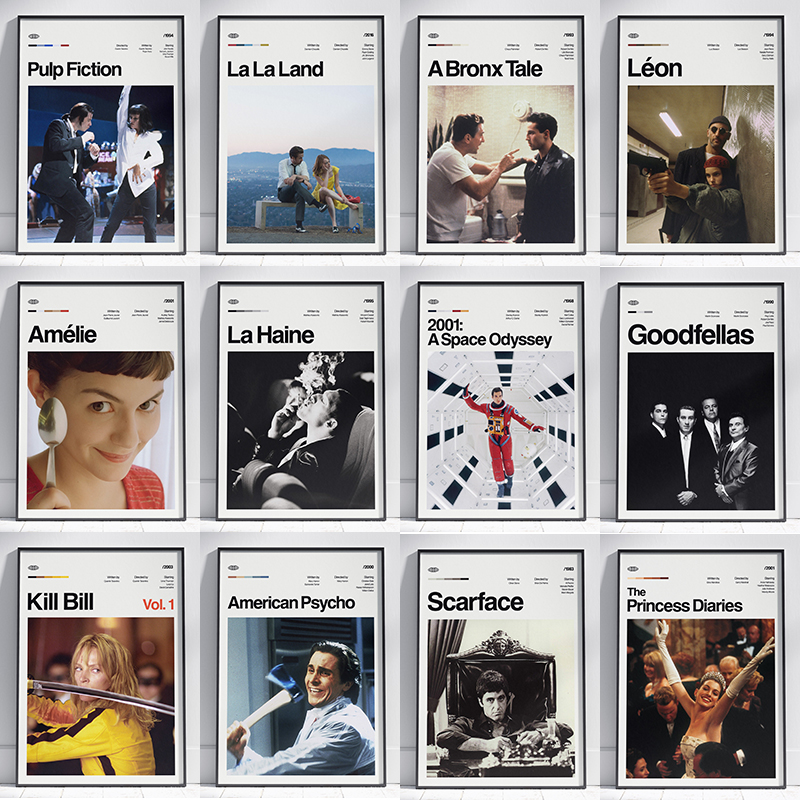 Photography Object - Vintage Classic Movie Series Canvas Poster