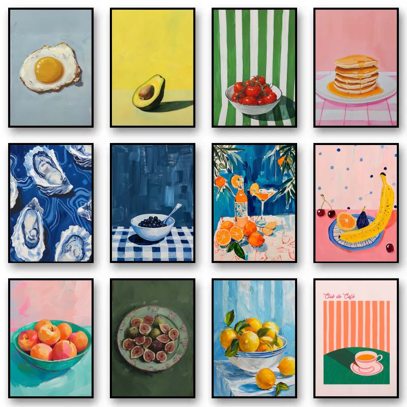 Photography Of Food - Vintage Plakaty i Reprodukcje Obrazów na