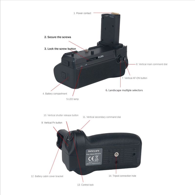 Uchwyt pionowy do aparatu SLR  – Camera Battery Grip recenzja i cena
