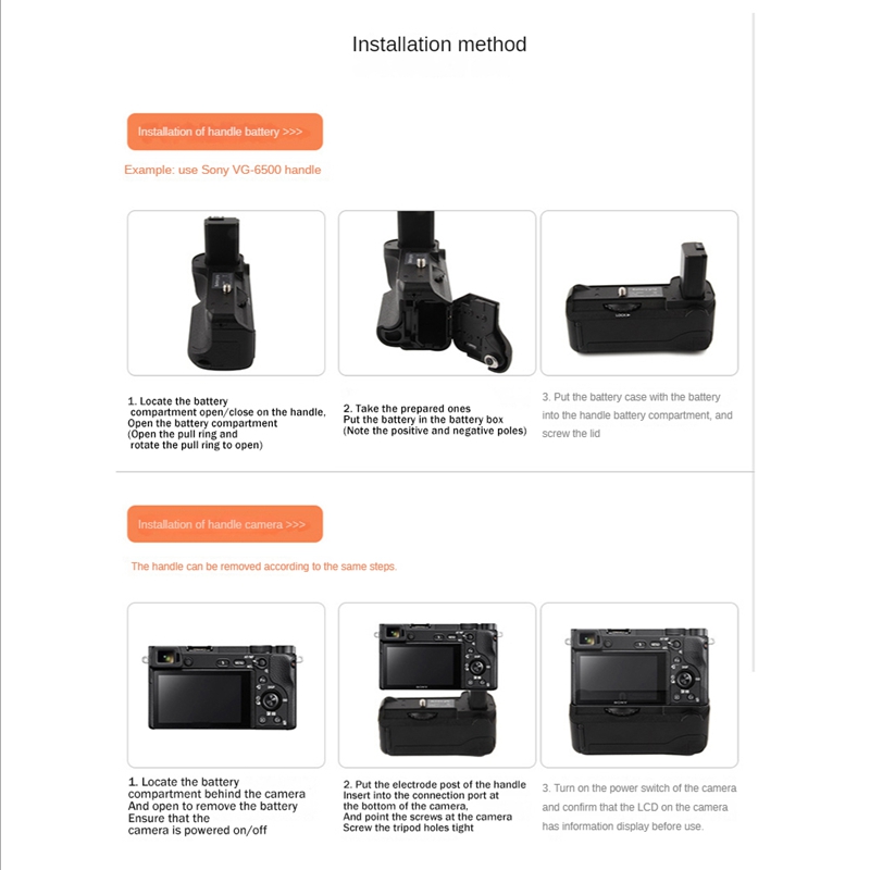 Uchwyt pionowy do aparatu SLR  – Camera Battery Grip recenzja i cena