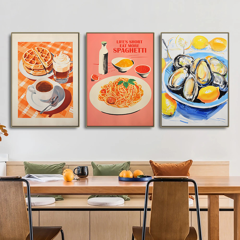 Plakat w stylu vintage z jedze – Photography Of Food recenzja i cena