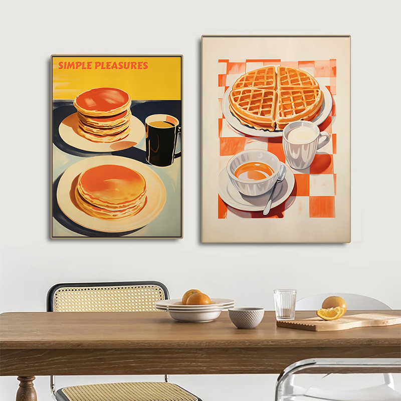 Plakat w stylu vintage z jedze – Photography Of Food recenzja i cena