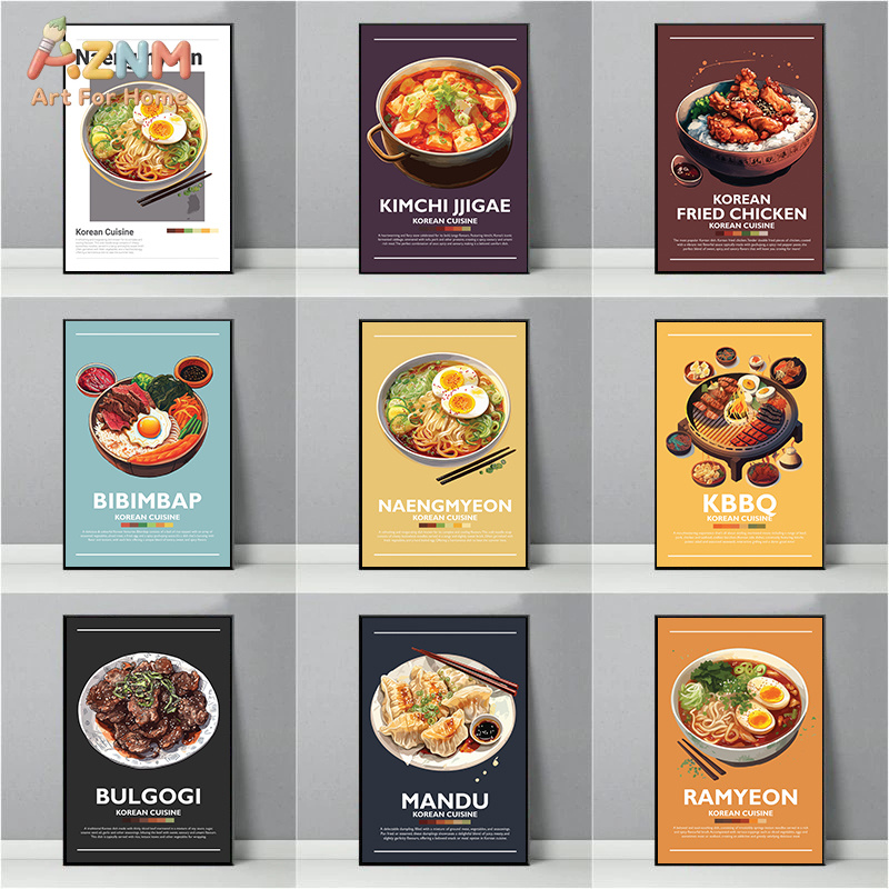 AZNM Bezramowy Plakat na Płótn – Photography Of Food recenzja i cena