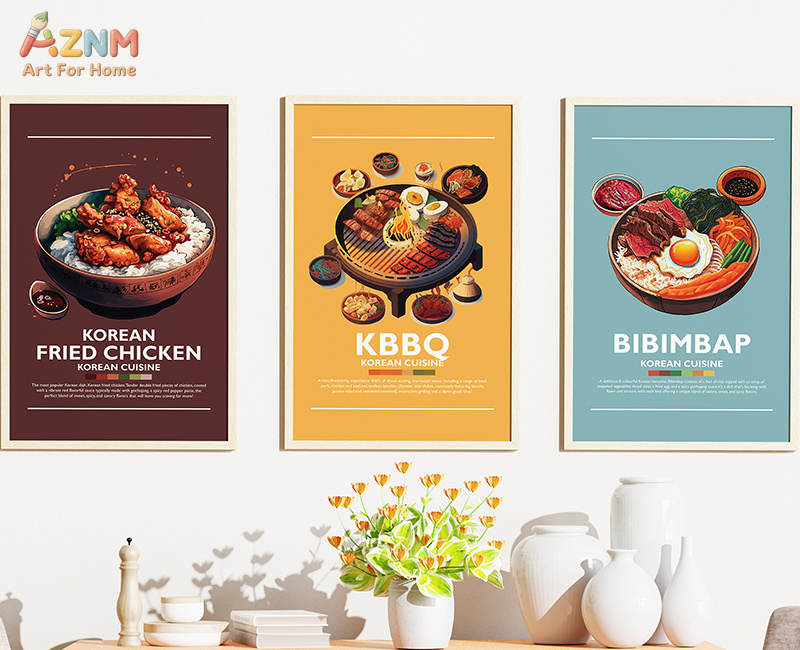 AZNM Bezramowy Plakat na Płótn – Photography Of Food recenzja i cena