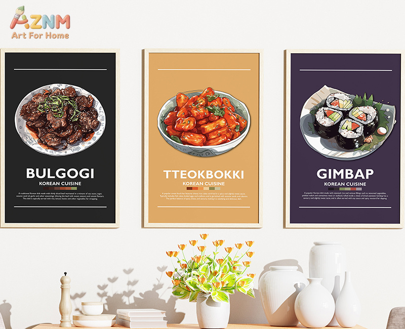 AZNM Bezramowy Plakat na Płótn – Photography Of Food recenzja i cena