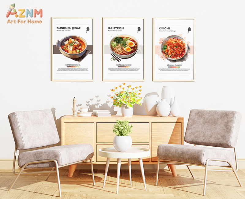 AZNM Bezramowy Plakat na Płótn – Photography Of Food recenzja i cena