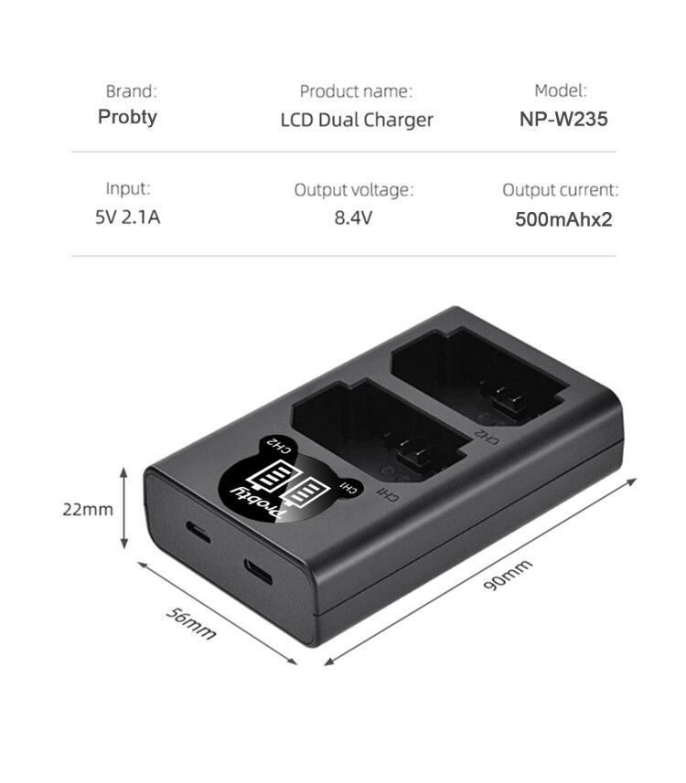 Akumulator 2200mAh NP-W235 z w – Camera Battery Grip recenzja i cena