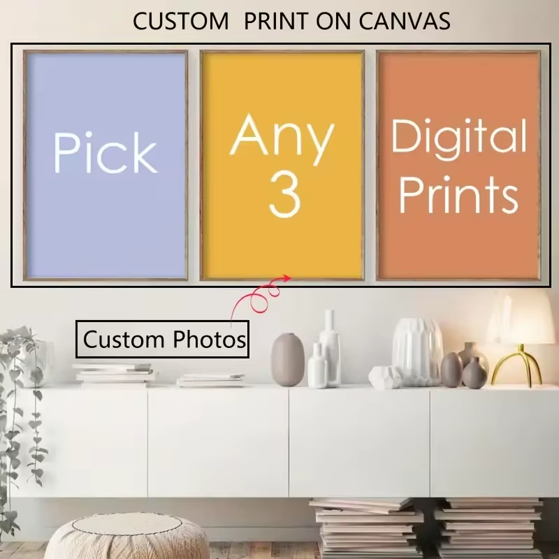 3 szt. plakatów na płótnie bez – Photography Object recenzja i cena