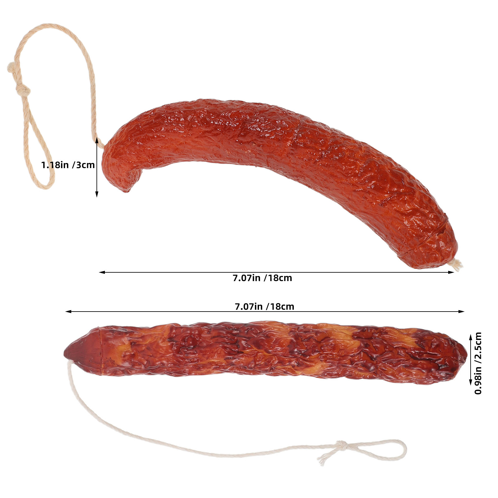2 sztuki sztucznych kiełbas ja – Photography Of Food recenzja i cena