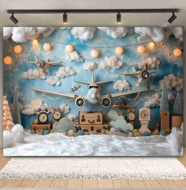 Baby Shower Hot Air Balloon Ai – Photography Mapped recenzja i cena