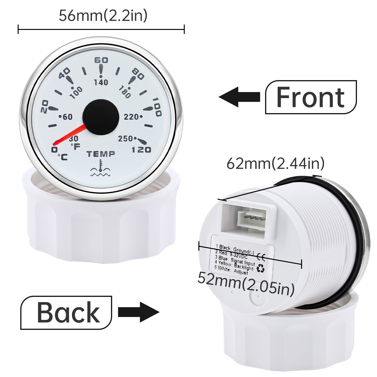Wodoodporny wskaźnik temperatu – Light Meter Incident recenzja i cena