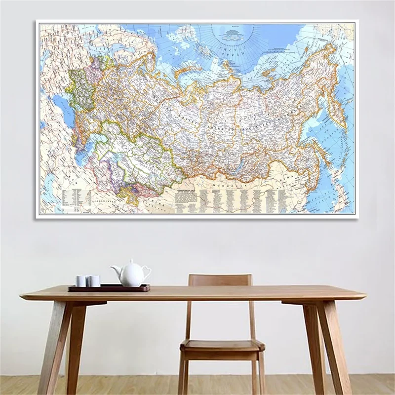 Retro mapa świata 1976 rosja p – Photography Mapped recenzja i cena