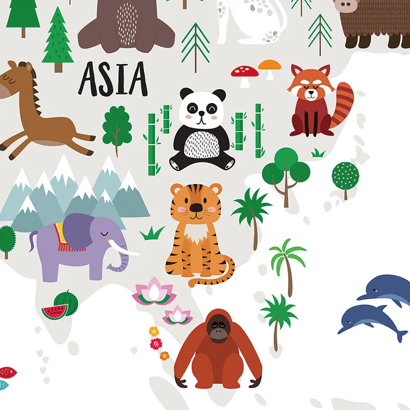 Mapa świata zwierząt Gobelin ś – Photography Mapped recenzja i cena